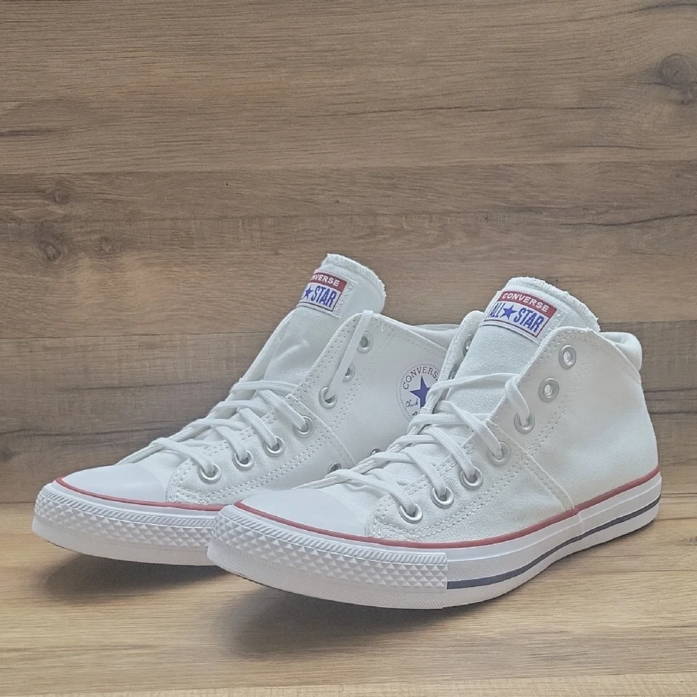Converse All Star White Canvas Sneakers